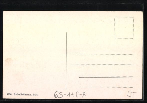 Cartoline postali: AK Basel, Bundesbahnhof und Hauptpost – Usato da Berlin venduto da bartko-reher 1