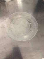 36 Glasteller transparent, 27 cm, Gastro Zürich