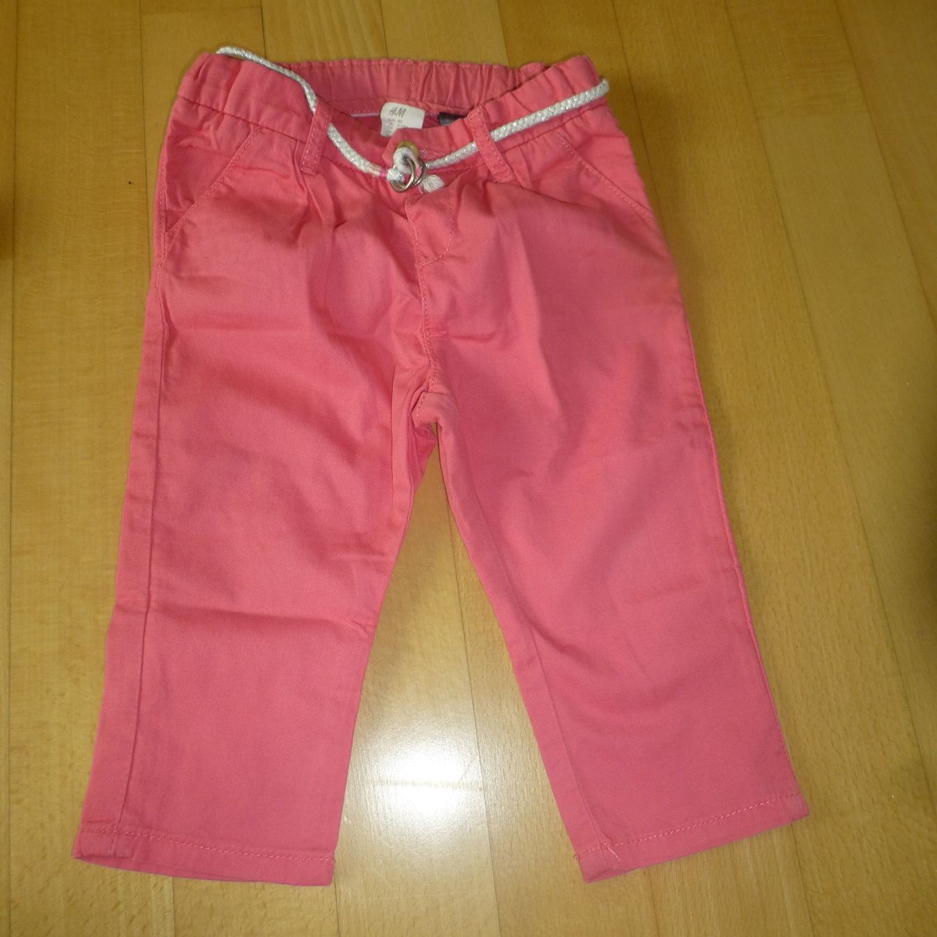 H&M Pantaloni: Baby Mädchenhose pink, Gr. 80 – Usato da Hergiswil NW venduto da annettelia