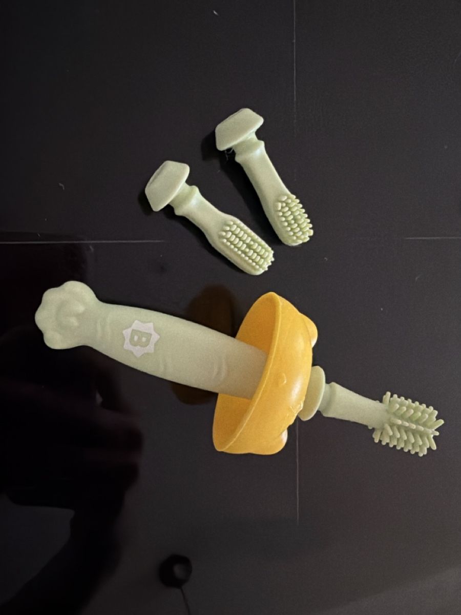 Zahnpflege: Babyzahnbürste / Fingerzahnbürste – Gebraucht aus Disentis/Mustér von oigina 2