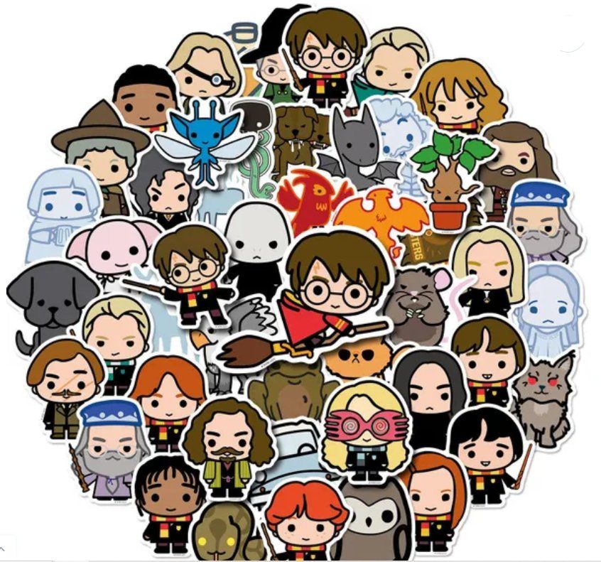 Sticker: Harry Potter 50 Sticker – Nuovo e nell'imballaggio originale da Walenstadt venduto da emynmuil1