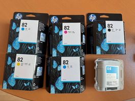 Original HP 82 Tintentanks