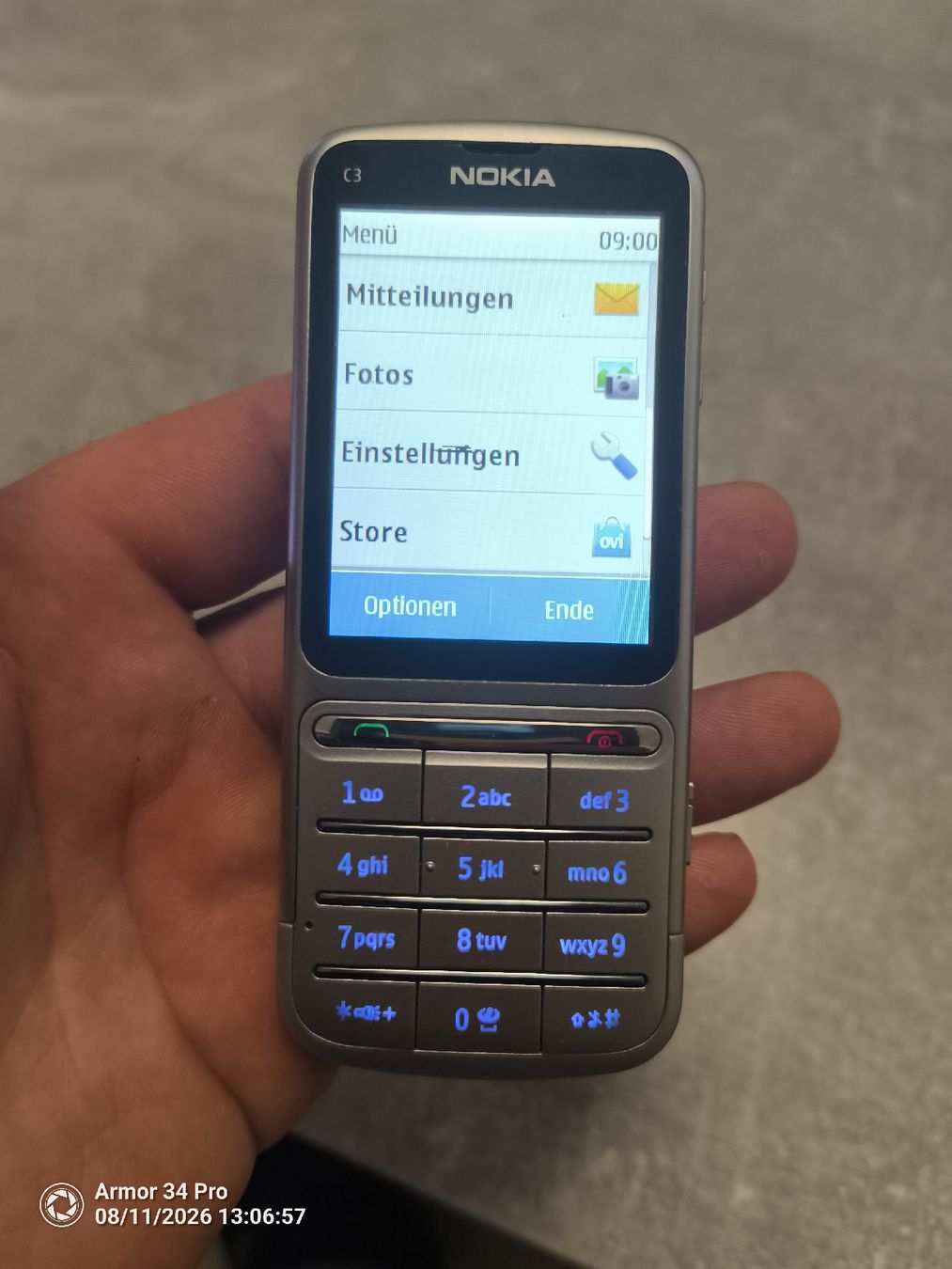 Nokia Handys / Smartphones: Nokia C3 Handy Silber gebraucht – Gebraucht aus Herzogenbuchsee von ioa_zcm6 1