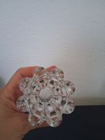 Kristall Glas Kerzenständer Reims France