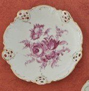 Rosenthal Piatti: Antiker Rosenthal Rose Plate – Usato da Bettlach venduto da wad_z82k