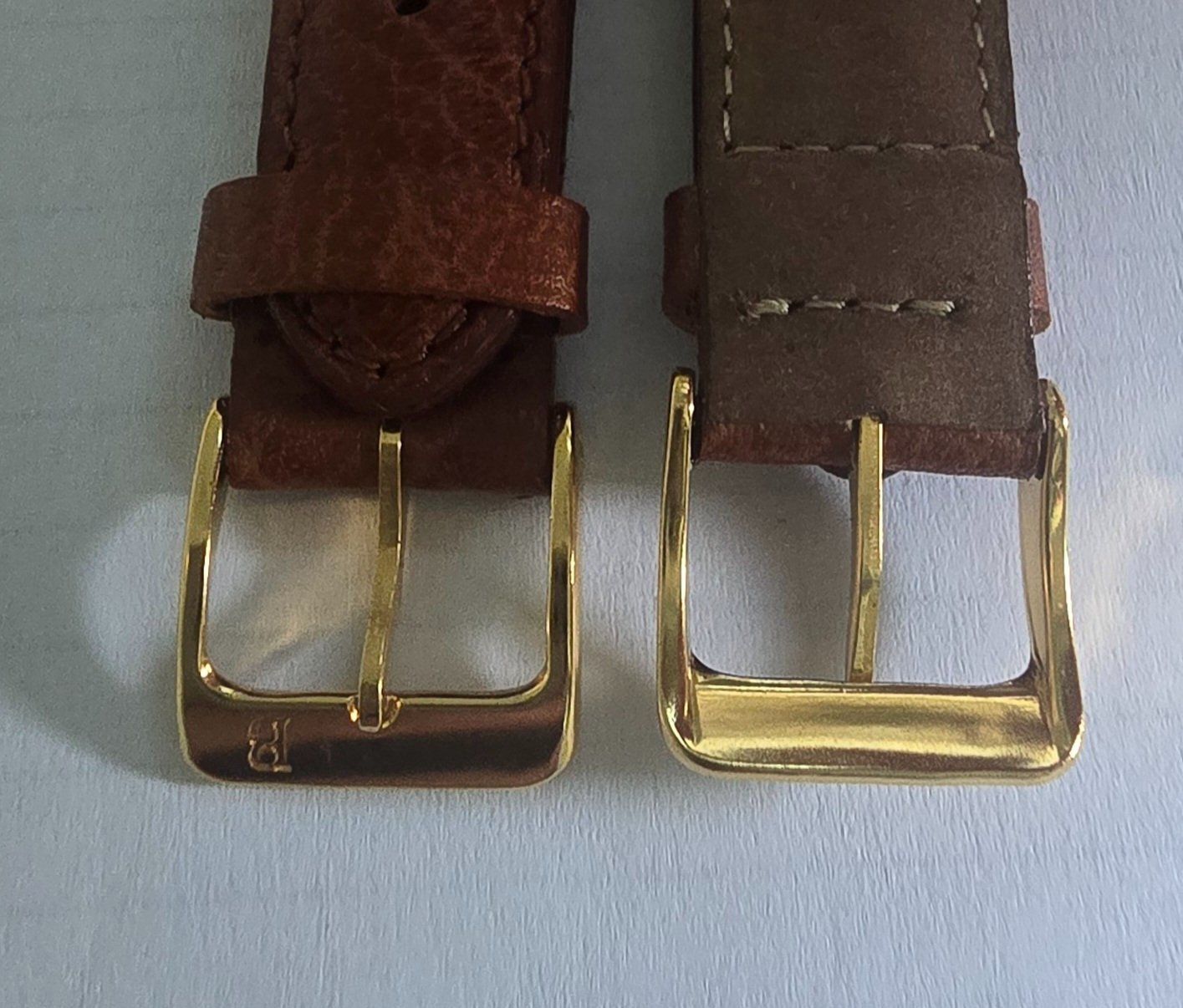 Bucherer Bracciali & Braccialetti: Bracelet de Montre Bucherer, Cuir Véritable 17mm – Nuovo (secondo la descrizione) da Les Acacias venduto da watinjo 5