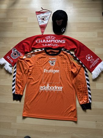 Trikot FC Thun Trikot mit Schal, Kappe und Wimpel 