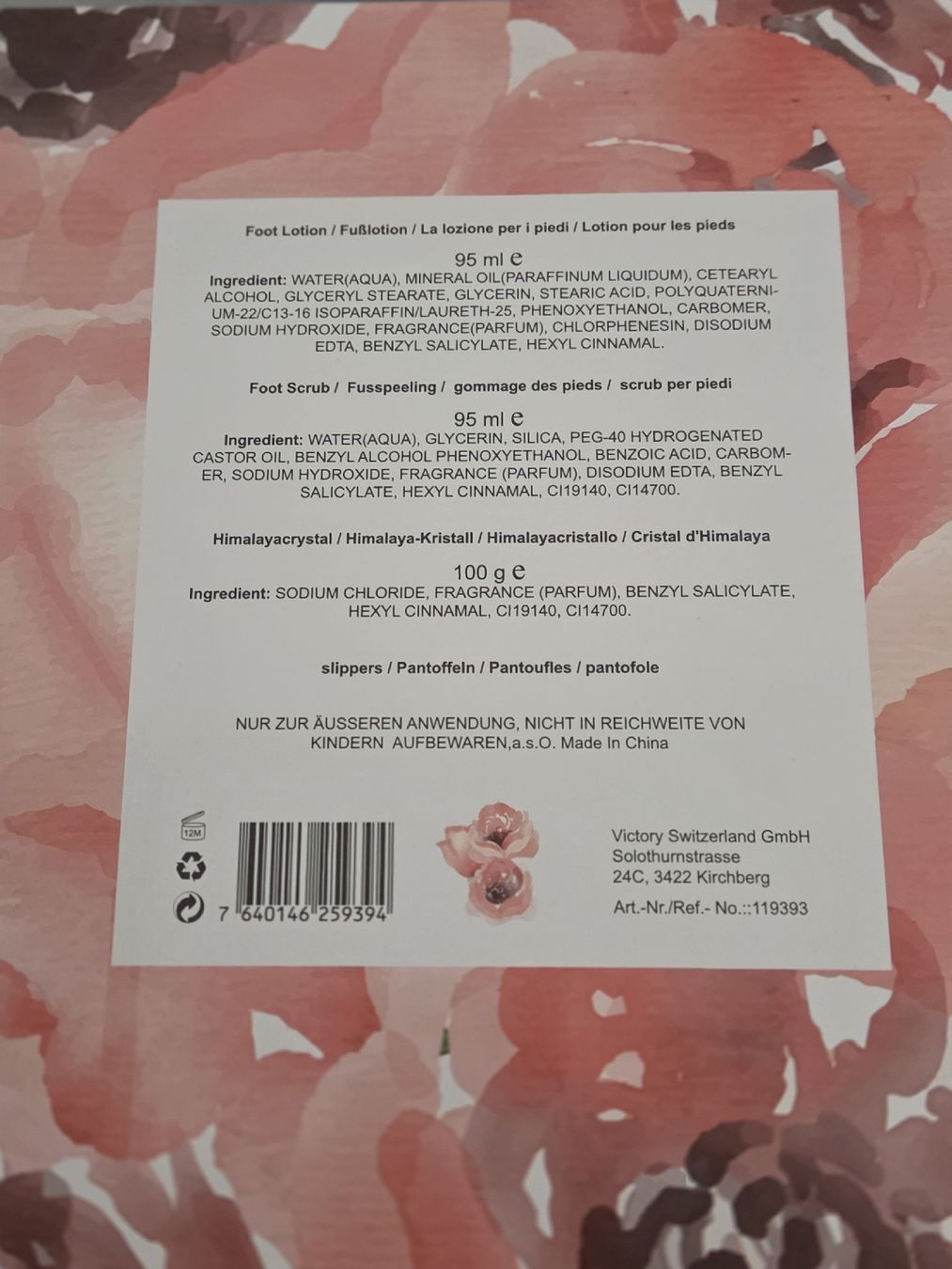 Pedicure: Fusspflegelotion Geschenkspackung NEU – Nuovo e nell'imballaggio originale da Oberkirch LU venduto da sa_kr 1