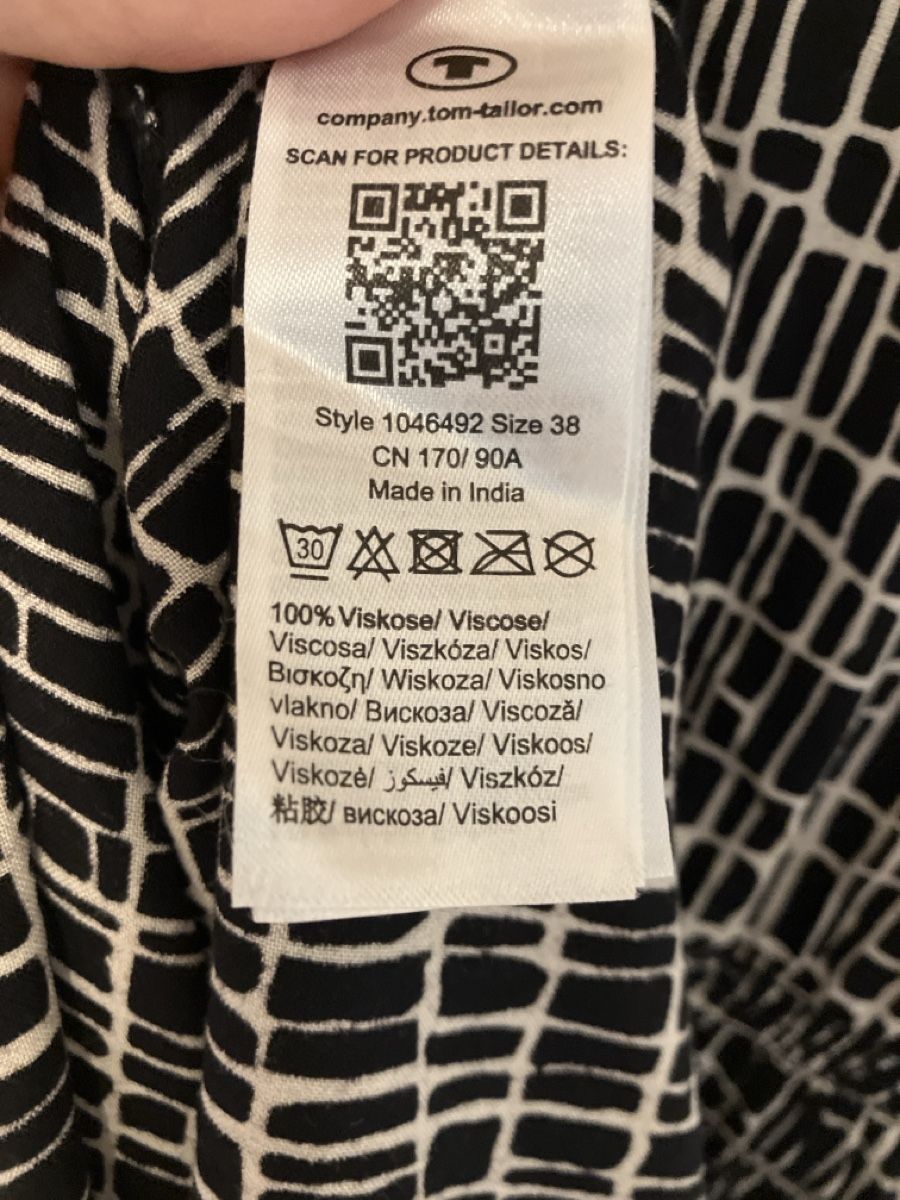 Tom Tailor Vestiti: Sommerkleid Tom Tailor  Gr 38 – Usato da Weissbad venduto da Praxedis_P51 4