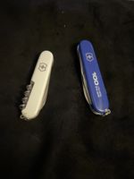 2 Original Swiss Messer Taschenmesser fast Neue Garantiert