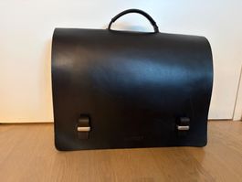 Navyboot Aktenmappe Leder