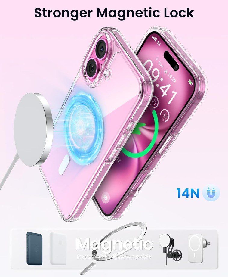 Apple Cover & Protezioni schermo: iPhone 16 MagSafe Soft Silikon Case Hülle clear – Nuovo e nell'imballaggio originale da Rorschacherberg venduto da mir_hgk2 1