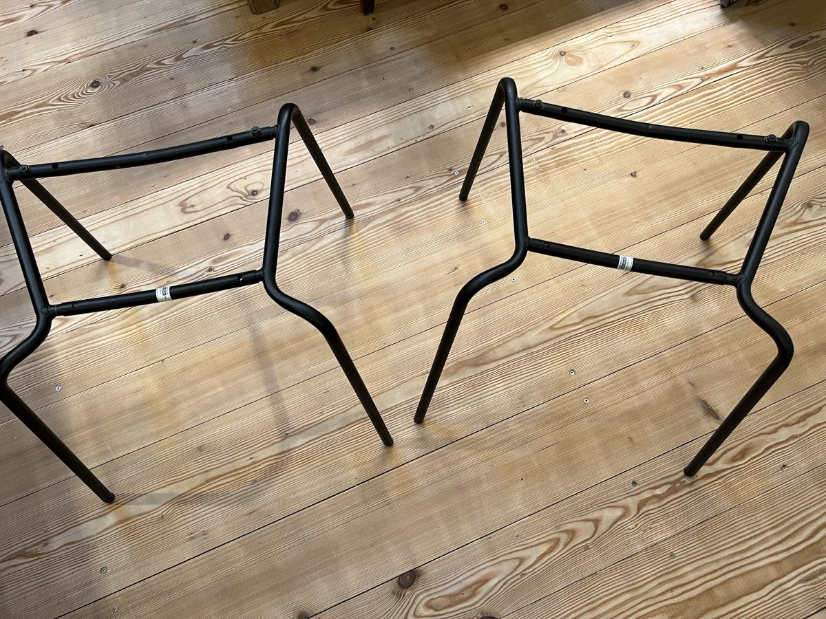 Ikea Sedie: 2 x Stuhlbeine schwarz Broringe Ikea neu – Nuovo (secondo la descrizione) da Eglisau venduto da yd55 2
