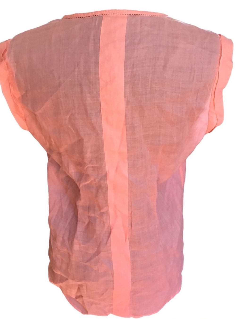 Massimo Dutti Blusen: MASSIMO DUTTI ärmellose Bluse - Leinen/Baumwolle – Gebraucht aus Besazio von lionheart63 4