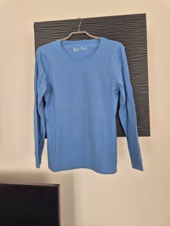 Charles Vögele Basic Shirt, hellblau, Grösse L, Top!