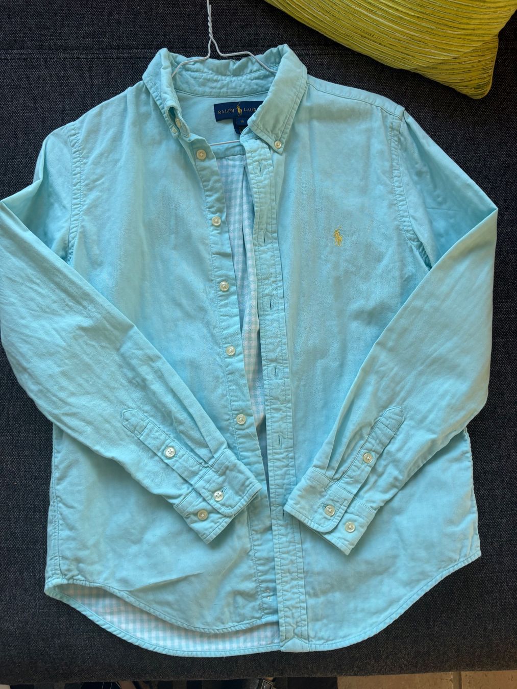 Ralph Lauren Hemden, T-Shirts & Polos: Ralph Lauren Hemd hellblau Grösse 152 – Gebraucht aus Buchs ZH von gavvier