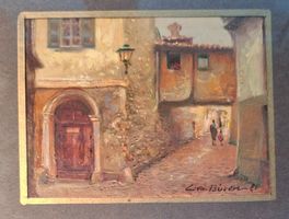 von Büren Carlo, Melano TI, Mini pittura, Mendrisio, Ölbild