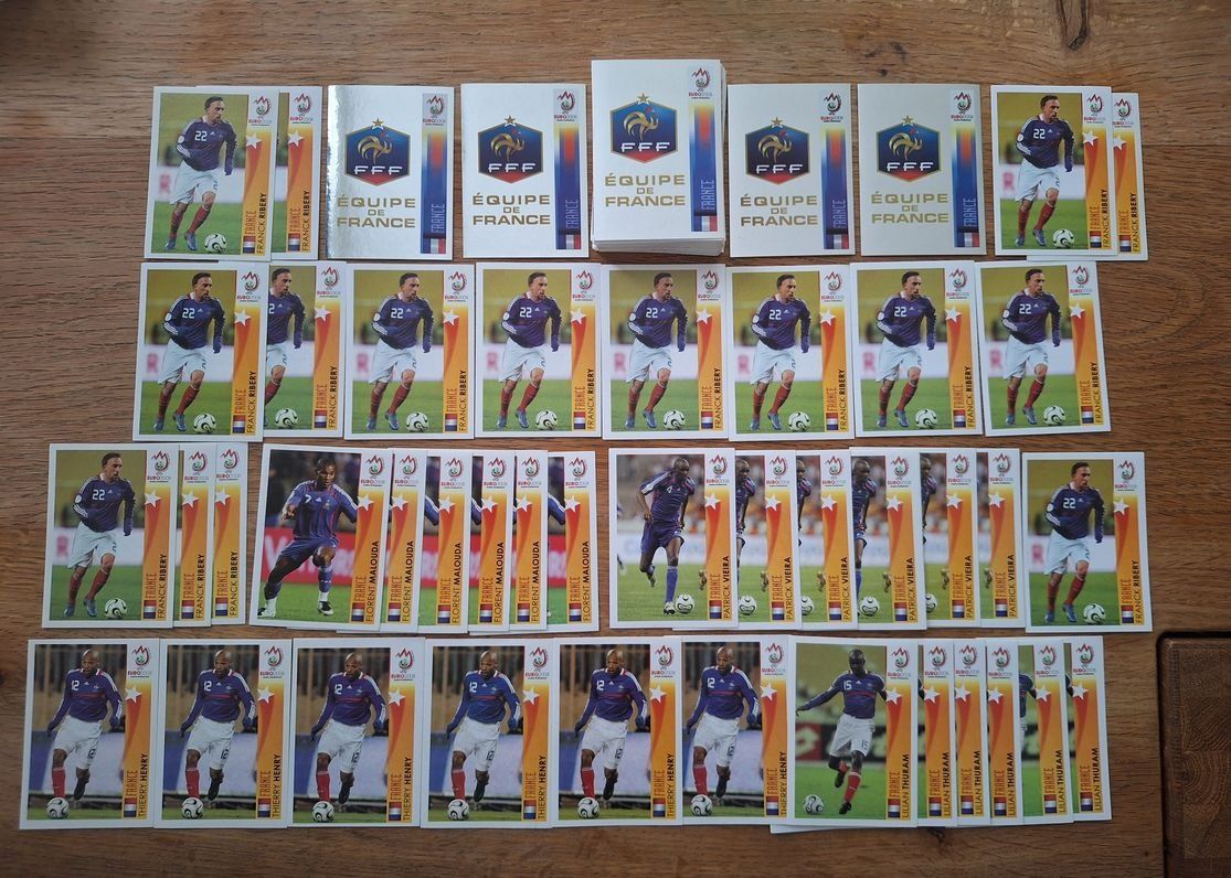 Panini Sammelbilder & Trading cards: Panini EM 2008 / 122x Team Frankreich – Gebraucht aus Horw von Zemmerli