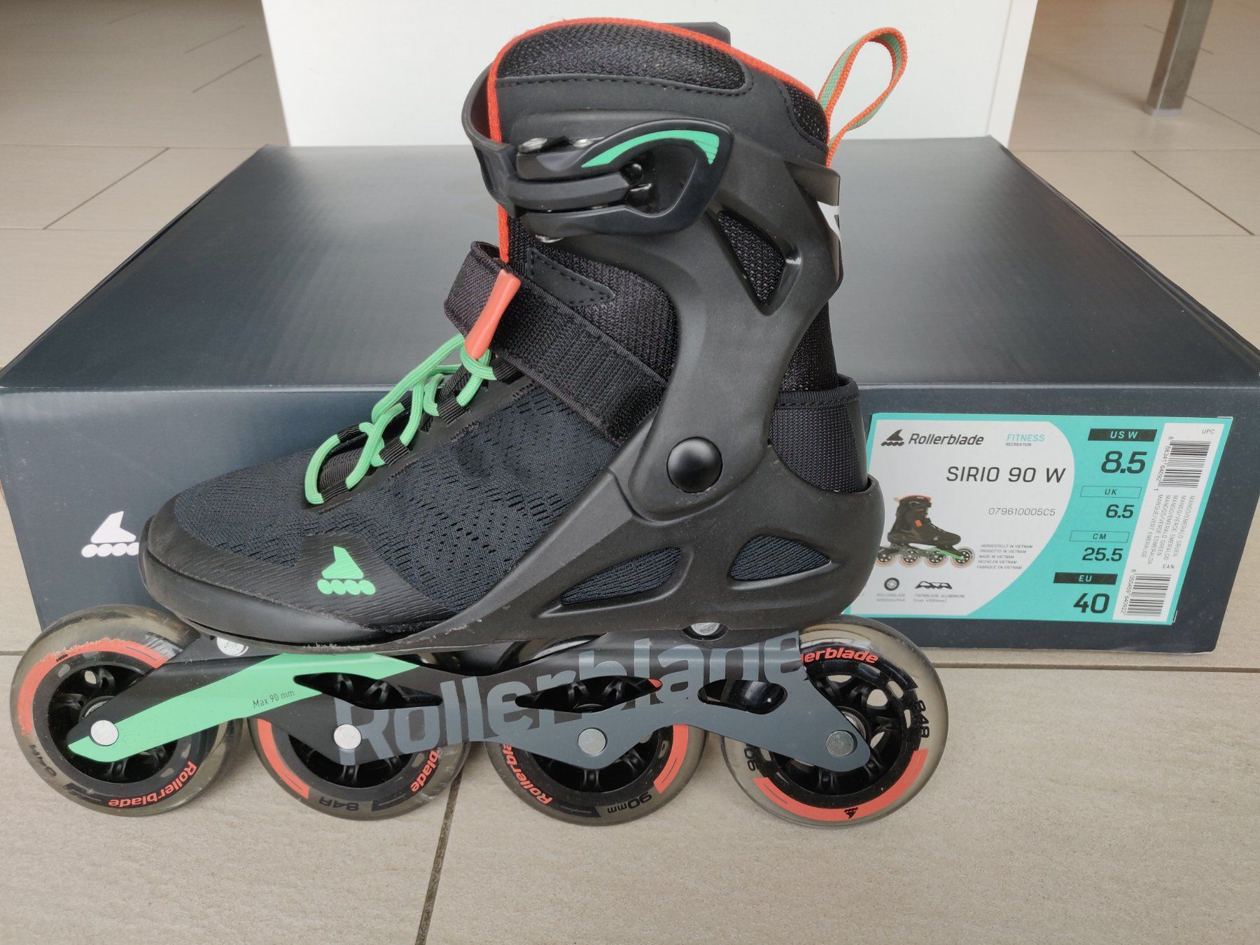 Patins à roul. & inline: Rollerblade Sirio 90 W  - Grösse 40 – D'occasion à Buochs par pao_75h6