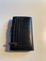 Leatherest Portemonnaie/Kreditkartenetui, Schwarz