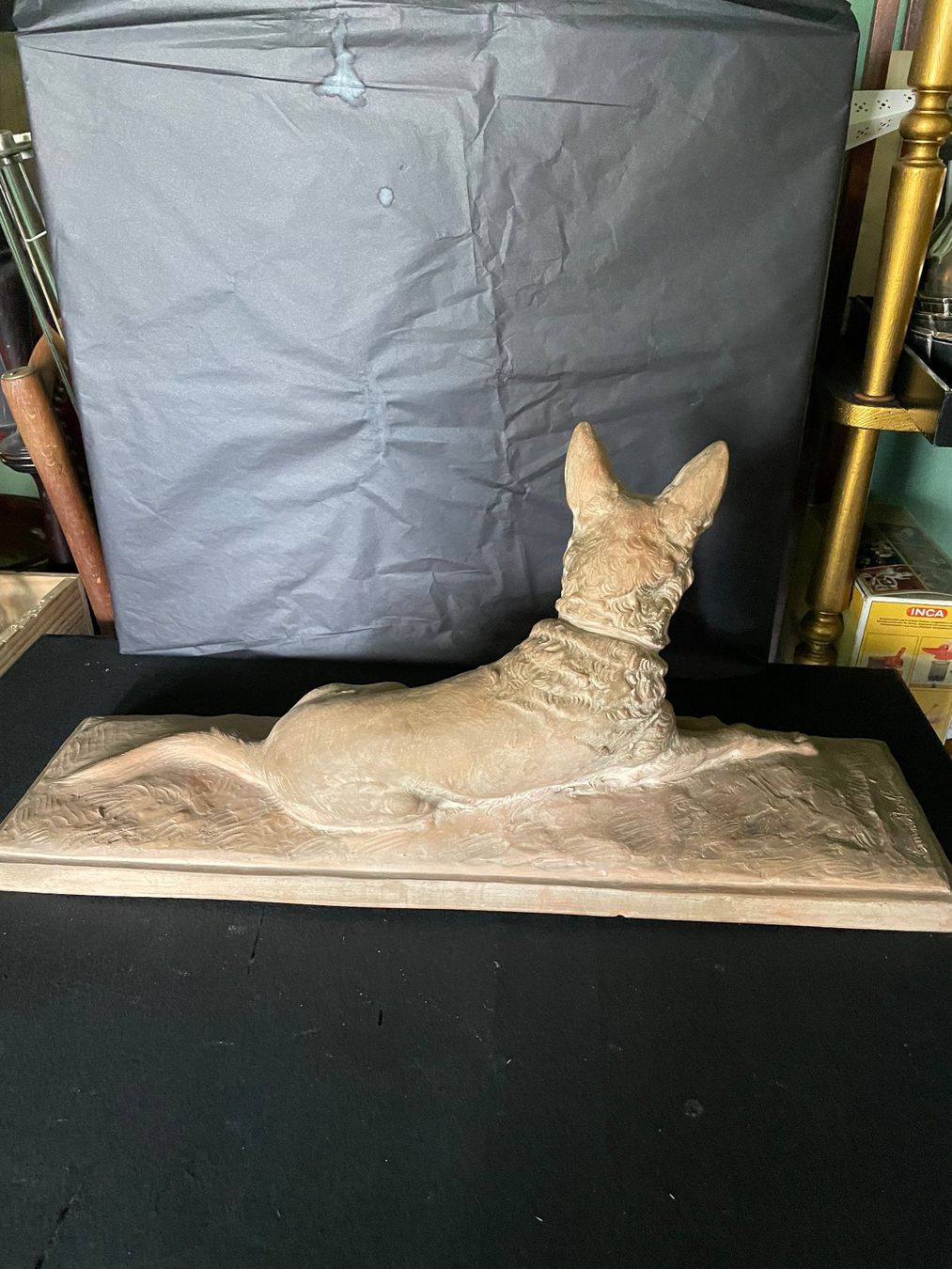 Skulpturen & Statuen: Schäferhund – Gebraucht aus Forch von ESELSTEIN 1