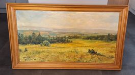 Polen, Zegalski/ 1986 Landschaftsbild, 112cm×68,5cm