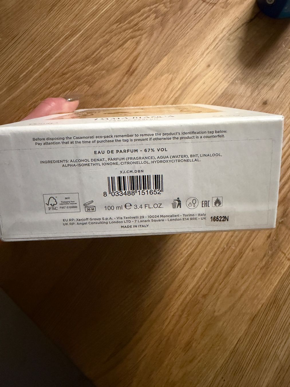 Xerjoff Profumi & Eau de Toilette: XERJOFF DAMA BIANCA – Usato da Winterthur venduto da Selinnn 4