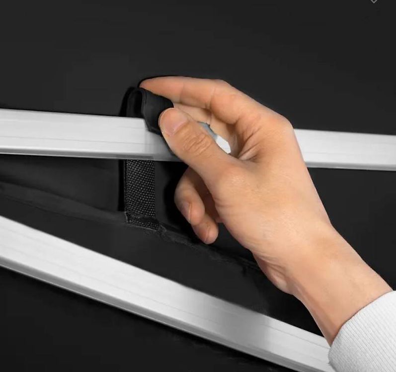 Tende & Padiglioni: Schwarzes Faltpavillon mit 2 Seitenteile 3x6m – Nuovo (secondo la descrizione) da Necker venduto da liq24 5