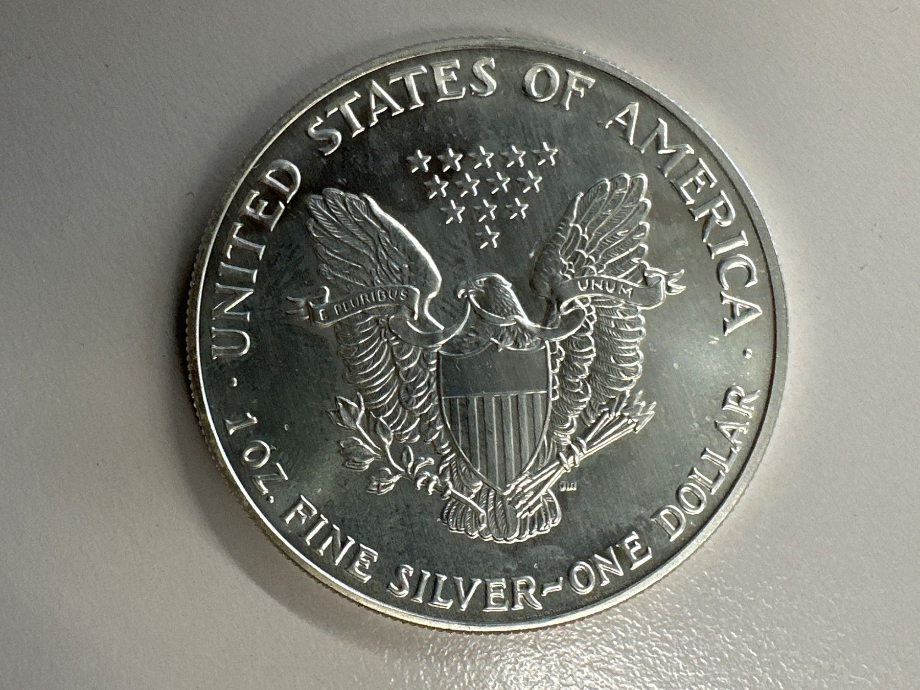 Alle Münzen: 1 Unze Silber American Eagle 1990 – Neu (gemäss Beschreibung) aus Herisau von herau 1
