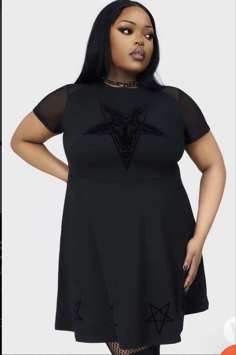 Killstar Vestiti: Killstar Mephistar Dress 3XL – Usato da Auslikon venduto da Trollkjerring 1