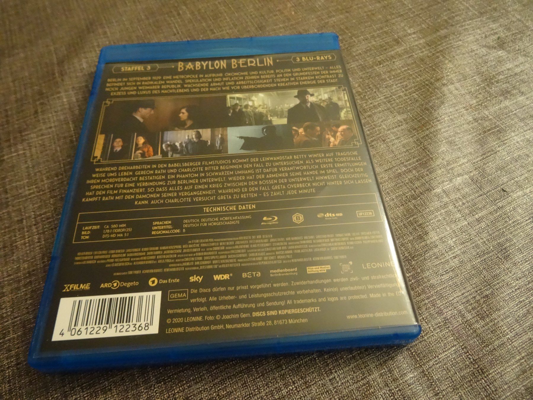 Tutti i DVDs: Blu-ray Babylon Berlin Staffel 3 – Usato da Olten venduto da Disc-Verkauf 1