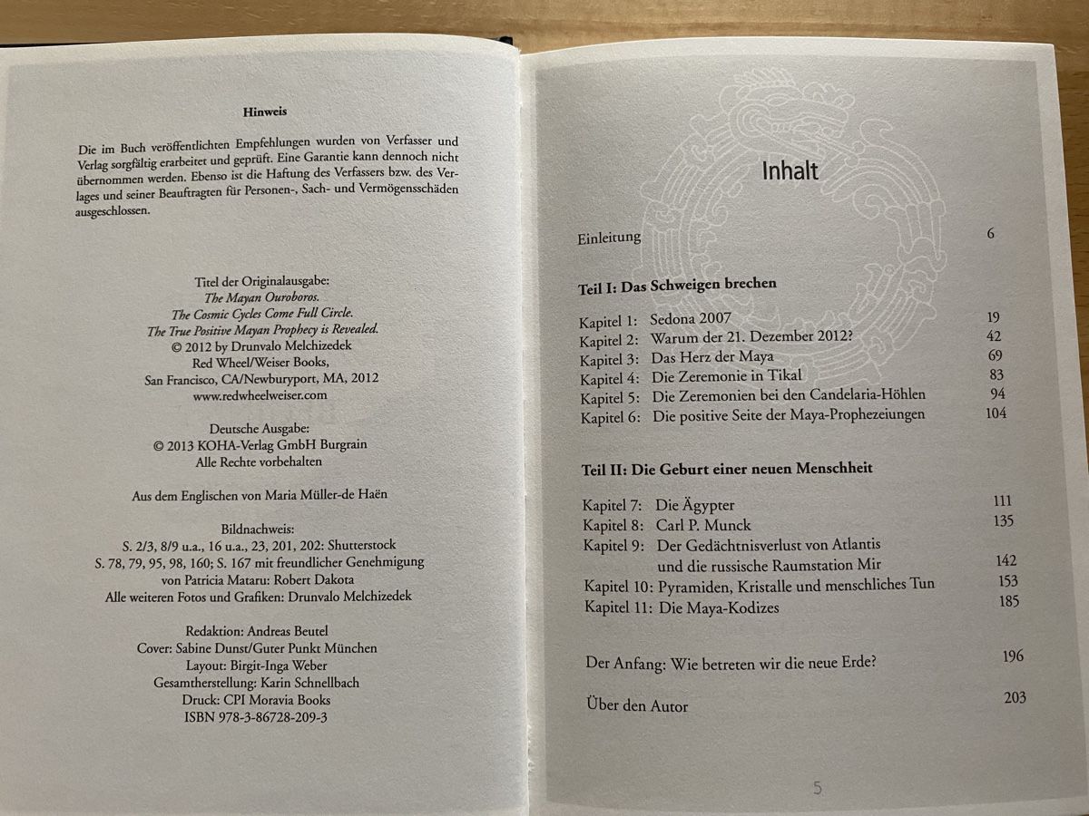 Livres: Ein neuer Zyklus beginnt - Drunvalo Melchizedek – D'occasion à Schwarzenburg par Michellu 4