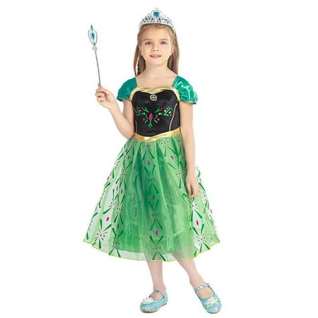 ✅ NEU Kleid Anna Frozen Größe 100 bis 150 cm