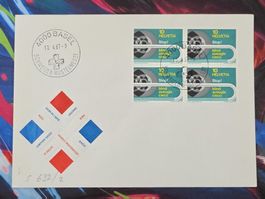 CL28 Enveloppe + Timbre Suisse 1967