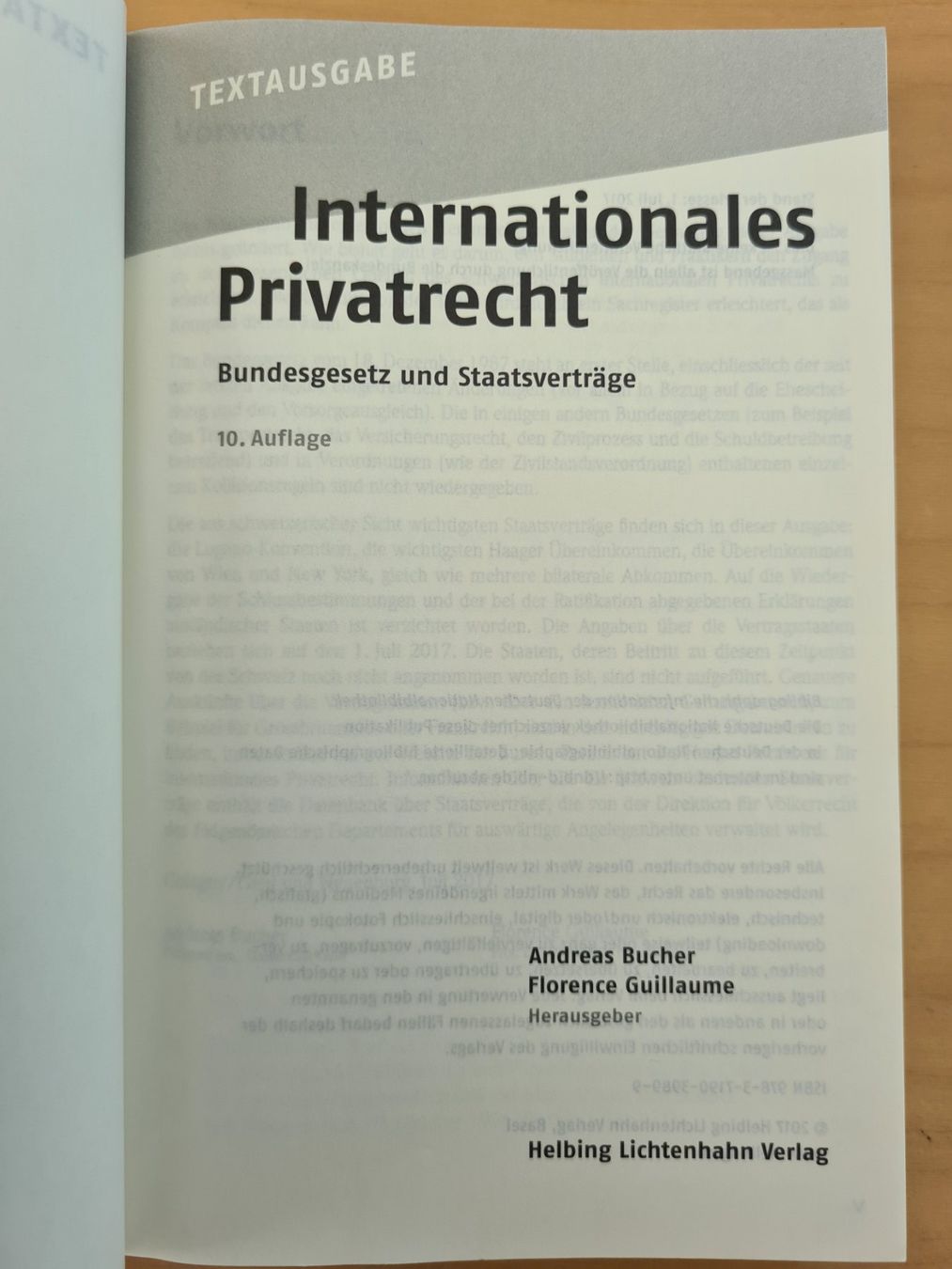 Libri: Internationales Privatrecht Textausgabe – Usato da Oberwil BL venduto da Spieltopia 1