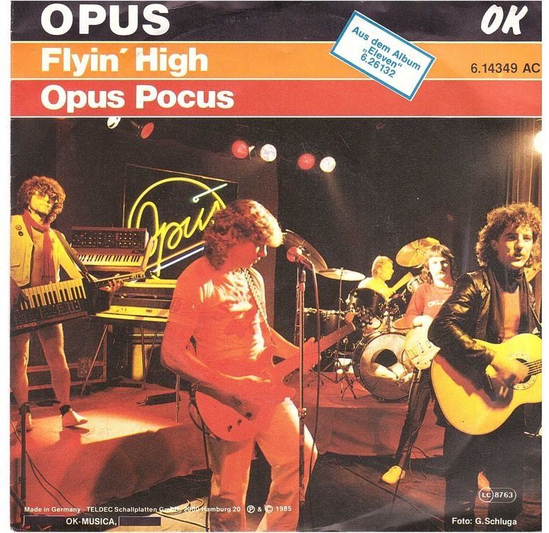 Schallplatten: Opus  --  Flyin High  Single7 – Gebraucht aus Oberwil (Dägerlen) von thespecials