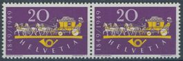 1949 - Post - Postkutsche - Abart - postfrisch **