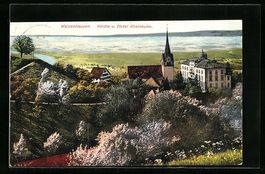 Walzenhausen, Kirche und Hotel Rheinkulm