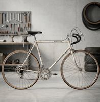 Batavus Rennrad weiss, voll funktionsfähig