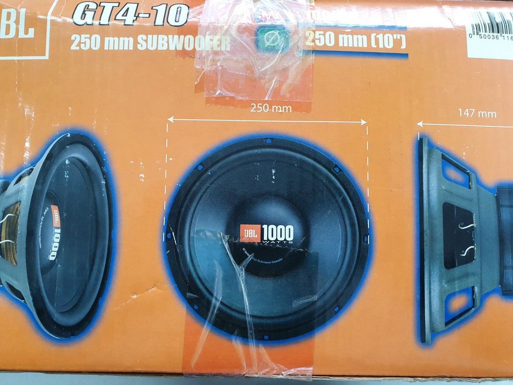 JBL GT410 1000W Subwoofer >NEU ORIGINALVERPACKT