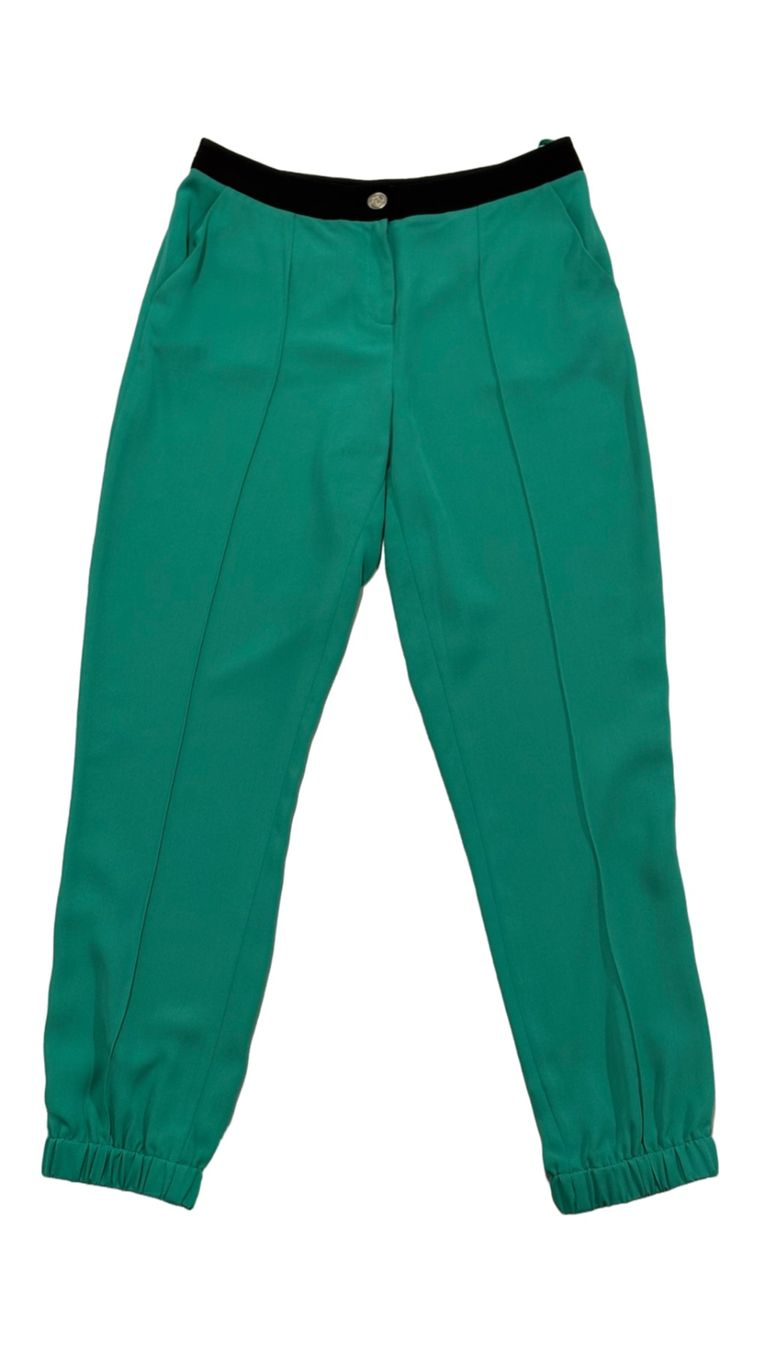 Ted Baker Pantaloni: Ted Baker grüne Stoffhose Hose Gr. 36 – Nuovo (secondo la descrizione) da Regensdorf venduto da secondchancefashion 2