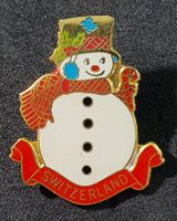 BB631 - Pin Schneemann oder Frau Switzerland