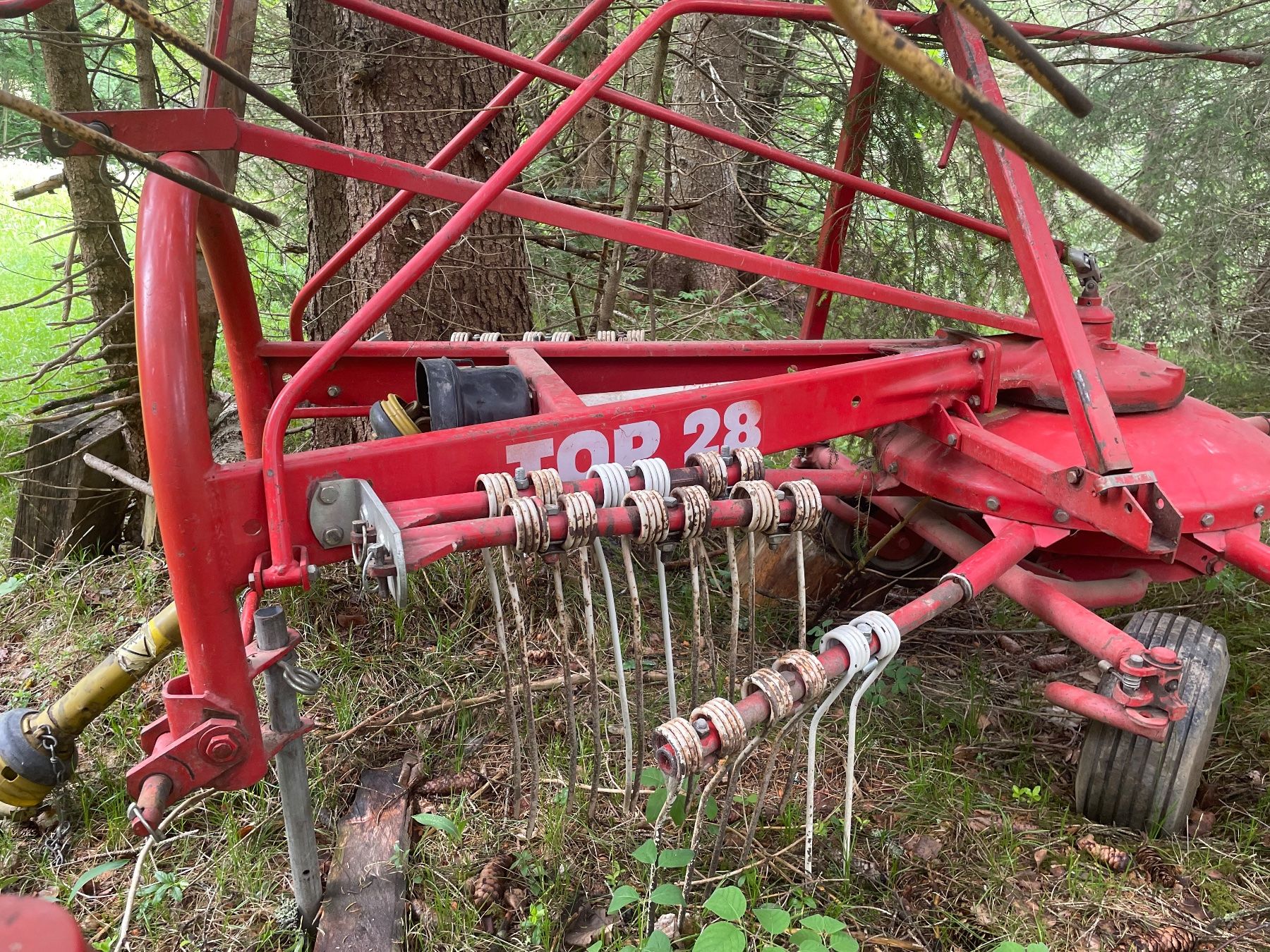 Pöttinger Raccolta foraggio grezzo: Pöttinger TOP 28 Kreisel Schwader – Usato da Vättis venduto da Vidameida2000 1