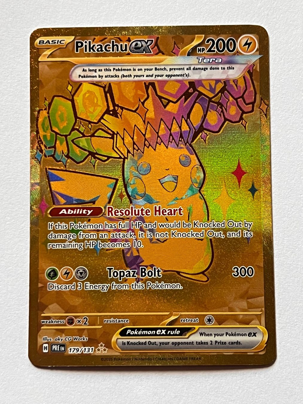 Pokémon Cartes à collectionner: Pikachu ex 179/131 – D'occasion à Ilanz par caui