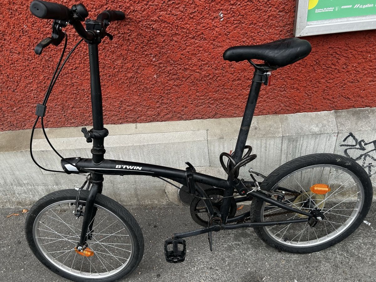 Decathlon Biciclette: Btwin Velo Schwarz gebraucht – Usato da St Gallen venduto da kon_2nnp 2