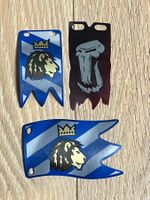 3 x Lego Ritter Banner / Flaggen