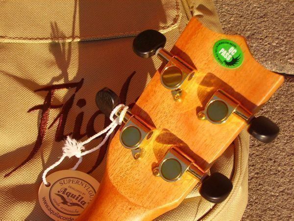 Strumenti musicali: Sopran-Ukulele FLIGHT  (Exotic) DUS-450 – Nuovo (secondo la descrizione) da Wöschnau venduto da Musikhaus-Luethy5012 4