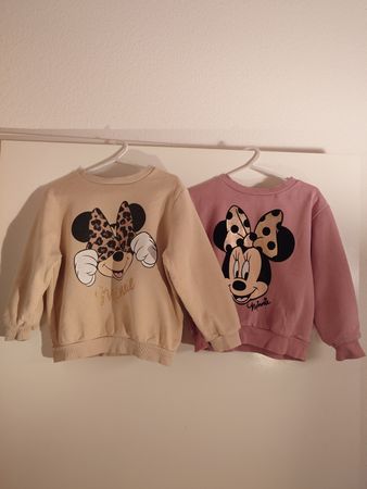 3 Mädchen Pullover Minnie Mouse, Grösse 98/104