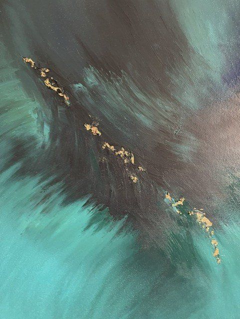 Dipinti: Tableau l'aigle noir de Jess Cugno – Usato da Veyrier venduto da LylahBlack 1