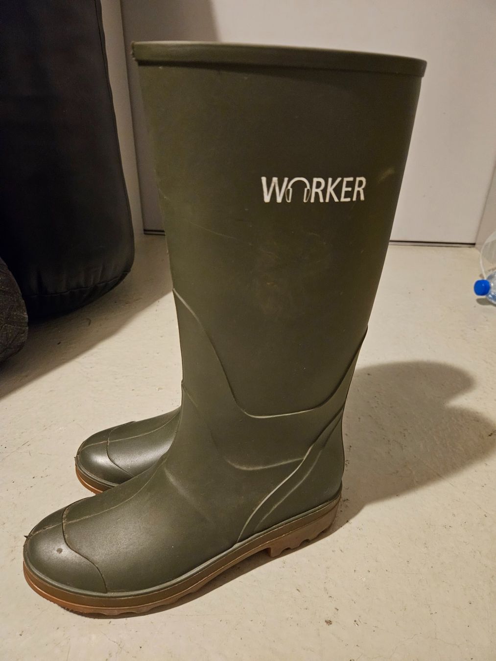 Scarpe da uomo: Gummistiefel Worker oliv Grösse 40 – Nuovo (secondo la descrizione) da Embrach venduto da Lilly2021